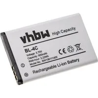 vhbw Smartphone-Akku Ersatz für Baugleiche Originalteilebezeichnung Olympia LN-4C für Mobilfunk (600mAh, 3,7V, Li-Ion) 600 mAh