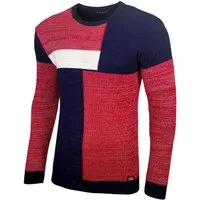 Baxboy Strickpullover Baxboy Herren Pullover Strick-Pullover Rundkragen BB-52288