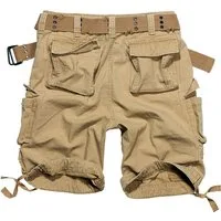 Brandit Cargohose Herren Bermuda Cargo Shorts knielang Kurze Hose Short Gürtel Knielang