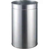 WESCO Einbaumülleimer WESCO® Einsatzeimer 22 ltr. verzinkt zu Pushboy Junior