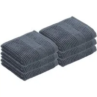 Vossen Gästehandtücher 6er Pack Gästetuch 30 x 50 cm Tomorrow, Frottier (Spar-Set, 6-St)