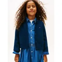 Tommy Hilfiger Strickjacke CHENILLE CARDIGAN Regular fit, für Kinder bis 16 Jahre