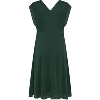 Zero Chiffonkleid Damen mit Rüschen Perlen