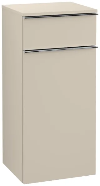 Villeroy & Boch Seitenschrank Venticello 404x866x372 mm 1 Tür 1 Schublade A:re Cashmere Grey A95011VN