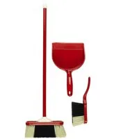 Theo Klein Puppen Accessoires-Set Theo Klein Spiel-Kehrset 3-teilig Kunststoff rot