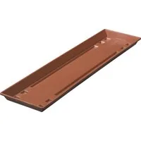 Geli Blumentopfuntersetzer Geli Untersetzer Standard 60 cm terracotta