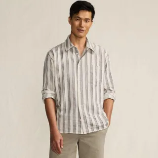 Gestreiftes Hemd, Herren,  Weiß, by Lands' End