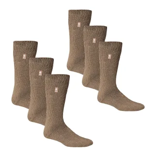 6 Paare Herren Original Dicke Winterthermo-Socken für kaltes Wetter