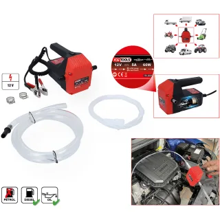KS Tools Elektrische Öl-Absaug- und Umfüllpumpe - 150.2820