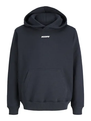 JACK&JONES - JCOCLUB BACK SCRIPT SWEAT HOOD SN JNR - Gr. - 176