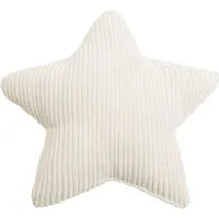 Magma Heimtex Dekokissen SHARA Sternkissen, Kuscheliges Sternkissen mit Cord-Charme