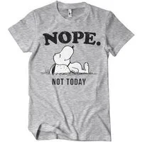 PEANUTS Worldwide LLC T-Shirt Nope Not Today T-Shirt