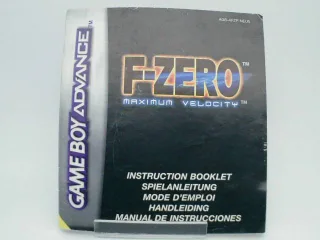 F-Zero - Maximum Velocity [Game Boy Advance] Anleitung