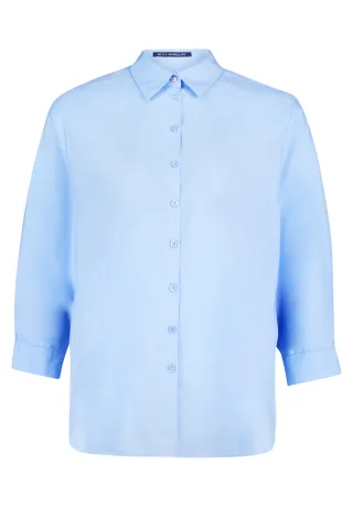 Betty Barclay - Hemdbluse powder blue - Gr. - 42