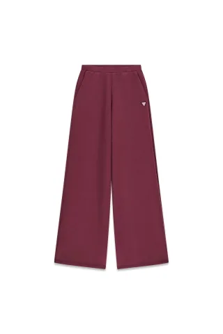 Guess Activewear - OLYMPE WIDE LEG PANTS RED NOIR - Gr. - S
