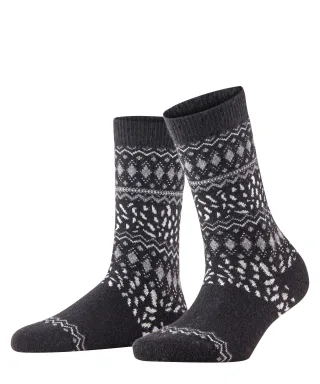FALKE - FALKE Cosy Wool Special Edition Damen black - Gr. - 36.5