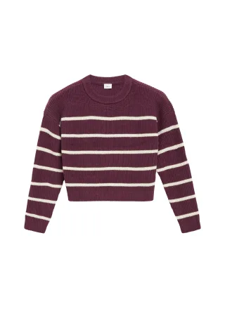 s.Oliver - Strickpullover rot - Gr. - 140