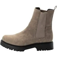 Sheego Ankleboots Stiefelette Stretcheinsatz