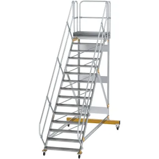 Munk Plattformtreppe 45° fahrbar Stufenbreite 1000mm - 600815