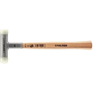 HALDER SUPERCRAFT - Schonhammer rückschlagfrei mit Hickorystiel mit Hickorystiel, Nylon - 3366.225