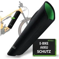 LuxusKollektion Akku-Schutzhülle E Bike Akku Schutzhülle 30-54cm Transportschutz Kälte Schmutz Schwarz