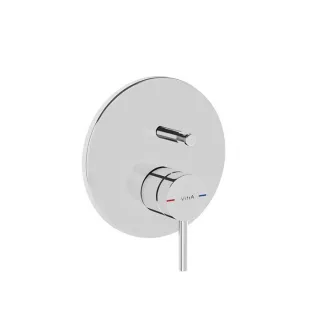 VitrA Origin Fertigmontageset A42620 Unterputz-Wannen-/Brausearmatur, chrom