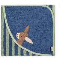 Sterntaler® Badetücher Kapuzenbadetuch 80x80 cm ESEL Emmilius, Frottee (1-St), Kapuzen-Badetuch aus Frottee mit Esel Emmilius Stickmotiv, 80 x 80 cm