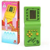 Wisam Retro Konsole Tetris Grün Handheld