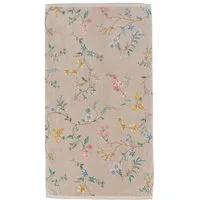 PiP Studio Duschtuch PIP Studio Duschtuch Badetuch Les Fleurs Khaki 70x140 cm Blumenranke, Baumwolle (1-St)