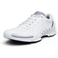 Ecco BIOM Aex (Vollnarbenleder) weiss/silber Herren Sneaker