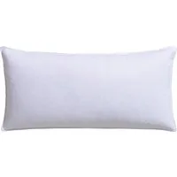 RIBECO Federkissen Kopfkissen Laram, allergikergeeignetes Kissen, in 40x80 oder 80x80 cm, Füllung: 90% Federn, 10% Daunen, Bezug: 100% Baumwolle, bietet optimale Stützkraft!