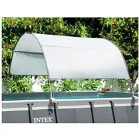 Intex Poolüberdachung für Metal Frame Pools bis 274 cm, (keine, 1 tlg., keine), Material Gestell: Fiberglas