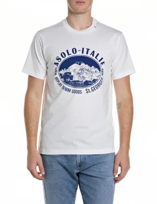 REPLAY - M3539 .000.23608P natural white - Gr. - XL