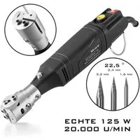 STAHLWERK Handschleifer Wolframschleifgerät WS-20 M Wolframelektroden 1,6 bis 3,2 mm 125 W, max. 20000 U/min, (Packung, 1 tlg), inkl. 3 Innensechskantschlüssel