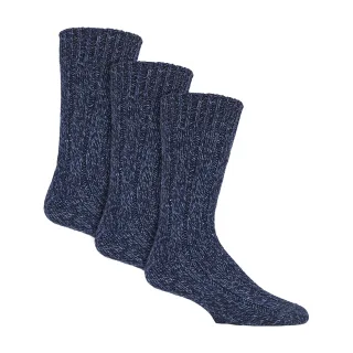 3er Pack Herren Wollstiefeletsocken | Dicke Pennine Walker Socken | Outdoor Wandersocken