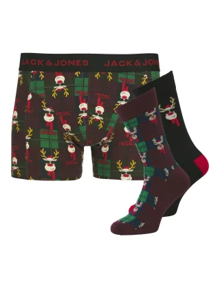 JACK&JONES - JACRUDOLPH GIFTBOX JNR winetasting - Gr. - 164