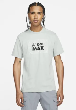 Nike Sportswear Retro Air Max T-Shirt in staubigem Salbei Grau