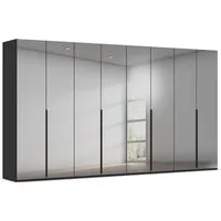 LeGer Home by Lena Gercke Kleiderschrank Schrank Garderobe Ankleide Schlafzimmer Flur SERINA Eyecatcher (3 verschiedene Ausstattungen BASIC/CLASSIC/PREMIUM (inkl. SOFT-CLOSE) in 6 Breiten (101 - 401 cm) mit Front Glas oder Dekor MADE IN GERMANY