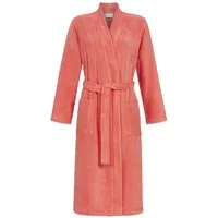 Ringella Unisex-Bademantel aus saugstarkem Frottee, mit Bindegürtel und aufgesetzten Taschen, Baumwolle, Kimonokragen, Bindegürtel, Microcotton-Frottee