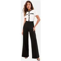 LIPSY Jumpsuit Lipsy Overall mit Uniformknöpfen, Regular (1-tlg)
