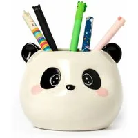 Legami Organizer Ceramic Pen Holder Desk Friends Panda