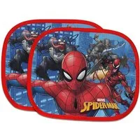 Mister License Company Autosonnenschutz Mickey Spiderman Stitch Kinder Sonnenschutz fürs Auto 2er Set, 44 x 33 cm, (Packung), 33x44 cm