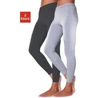 Vivance Active by Lascana Leggings (2er-Pack) mit Gummibund, Loungewear