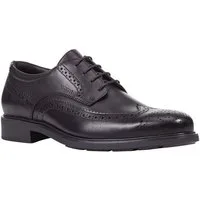 Geox U DUBLIN B Schnürschuh Business Schuh, Anzugschuh mit Blockabsatz