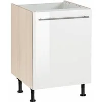 OPTIFIT Spülenschrank Bern 60 cm breit, mit 1 Tür, mit höhenverstellbaren Füßen, mit Metallgriff