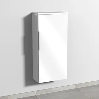 Sanipa 3way Mittelschrank mit 1 Tür, Weiß-Glanz, UF17178 UF17178