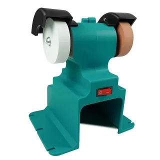 Angle Grinder 200W 600 rmin Dual Grinding Wheels Multifunction Polishing Grinding Metal Sharpening Tools