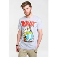LOGOSHIRT T-Shirt Asterix & Obelix mit coolem Retro-Print