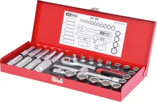 KS Tools 3/8" Steckschlüssel-Satz, 30-tlg - 917.4031