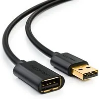 deleyCON deleyCON 3,0m USB 2.0 Verlängerungskabel USB A-Stecker zu USB USB-Kabel